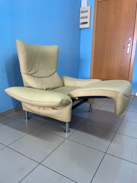 Image 1 of de Sede DS-145 Lounge Chairs (Pair) – Swiss Design Classics in Soft Leather