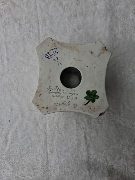 Portacandele in Porcellana Meissen – Oro (photo 10 of 11)