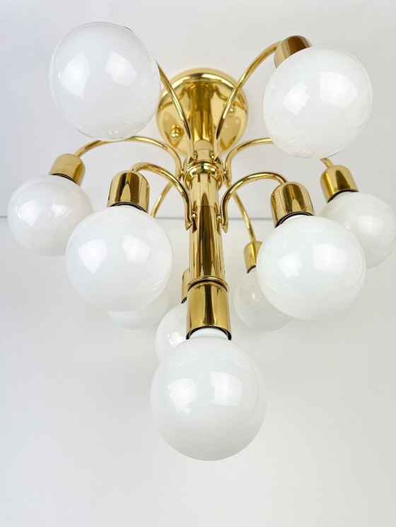 Image 1 of Lampe suspendue vintage en forme de spoutnik