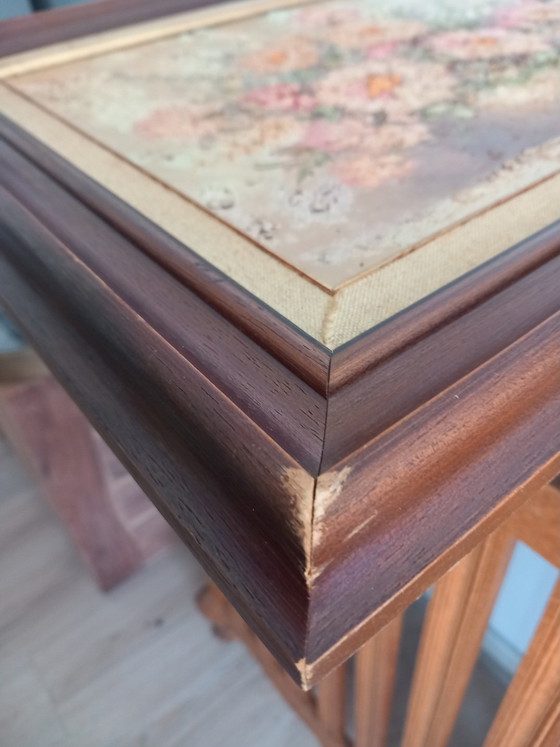 Image 1 of Exceptional Oil on Canvas by Robert Helman (1910-1990) - Bouquet with Knife - Vintage 1960