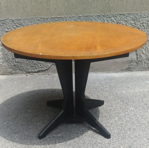 Table en bois de Franco Albini pour Poggi Pavia, années 50