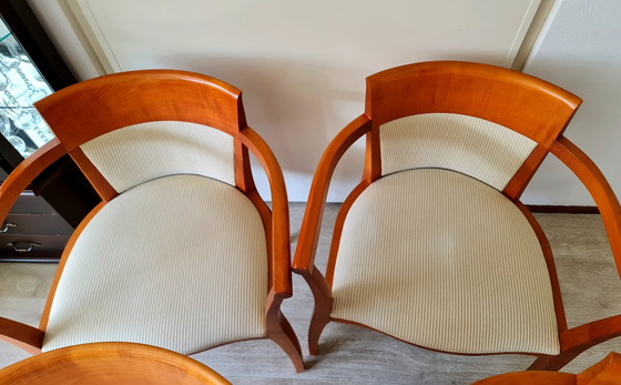 Image 1 of 4x Art Deco Dining Chairs