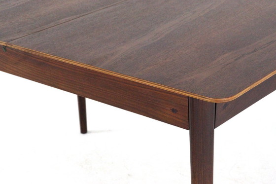Vintage extendable mid-century dining table 'Nichtevecht' – Wood (photo 9 of 16)