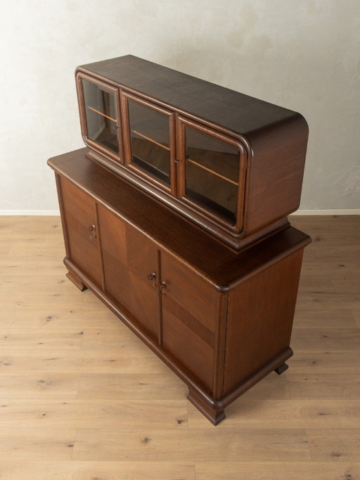 Vitrine im Art-Deco-Stil der 1920er Jahre, Vintage