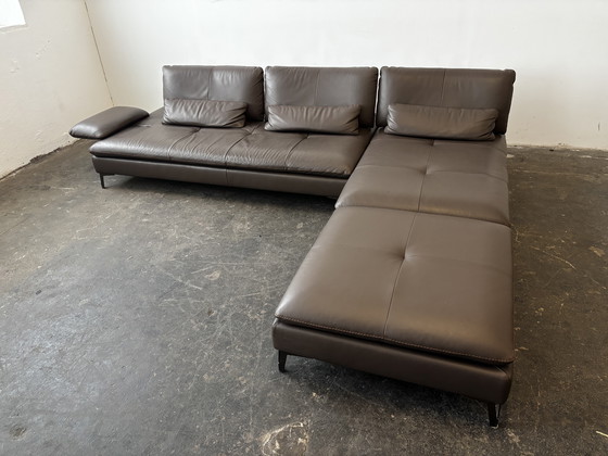 Image 1 of Divano di design Roche Bobois, divano in pelle, come nuovo