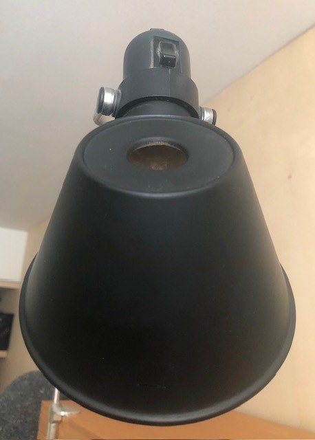 Image 1 of Artemide Tolomeo Table Lamp Black With Clamp