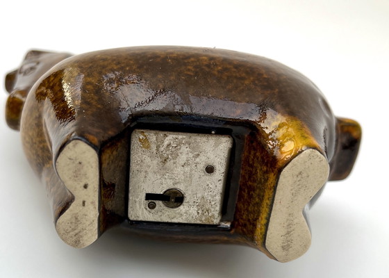 Image 1 of Mid-Century Ceramic Horse Money Box – Bitossi Style – Italy 1960s