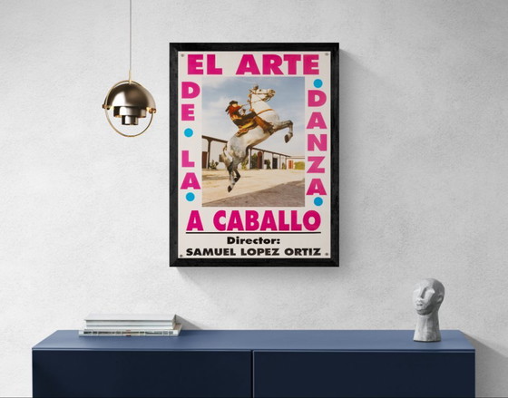 Image 1 of El Arte De La Danza A Caballo – jaren 80 – Originele vintage evenementposter – Paardensport – 70x52 cm