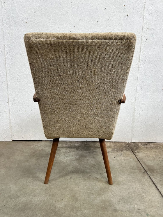 Image 1 of Vintage Teak Armchair, Germany 1970s