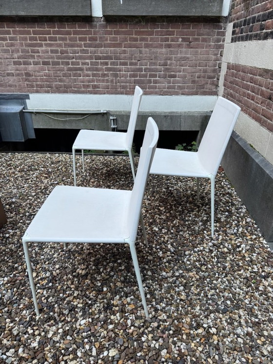 3x Roberto Barbieri 'Alma' outdoor chairs B&B Italia – Garden chairs, Textile, Aluminium (photo 3 of 5)