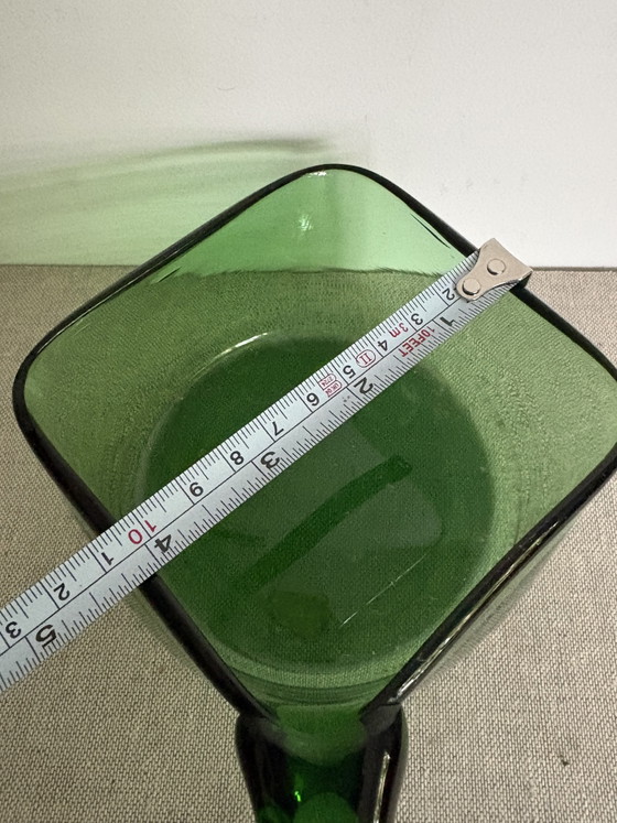 Bol Empoli Verde soufflé à la main - Italie années 70 – Glass (photo 10 of 10)