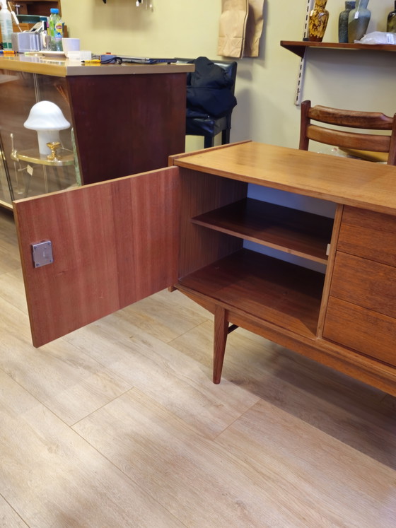 Vintage Fristho Dressoir Kastje Kast Lowboard Platenspeler – Wood (photo 6 of 11)