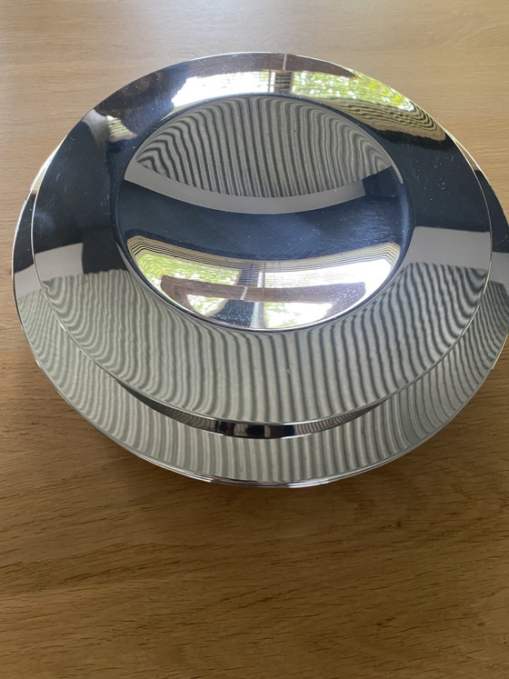 Image 1 of Ensemble de 3 bols en acier inoxydable poli