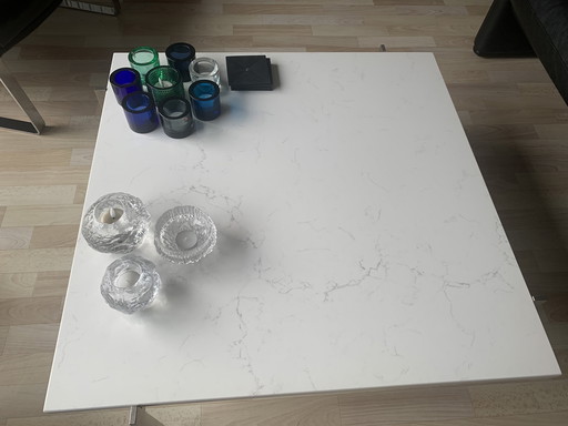Poul Kjaerholm Table basse PK61 pour Fritz Hansen