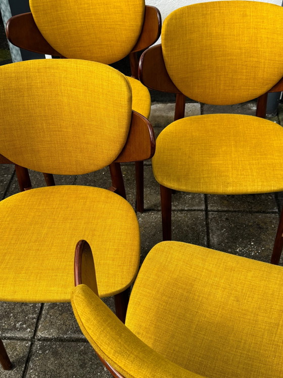 Set di Sedie Design Vintage – Sedie da pranzo, Textile, Wood, 1990 (photo 11 of 12)