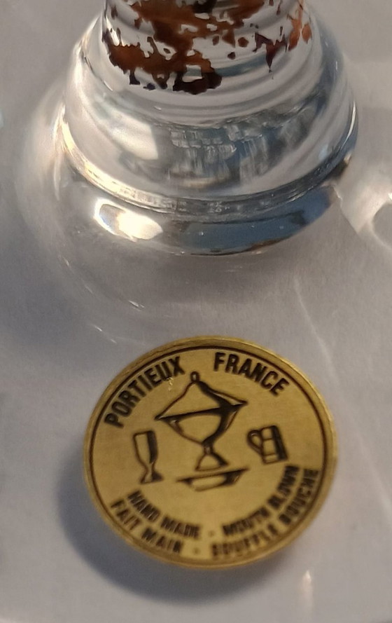 Juego de 13 piezas de cristal – cristallerie de Portieux, Vasos y jarras, Crystal (photo 5 of 5)