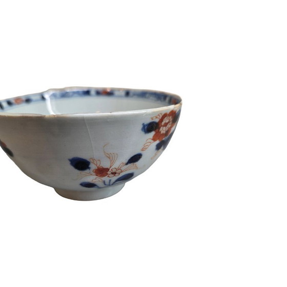 Image 1 of Antiek Chinees Imari porseleinen kom, midden 18e eeuw