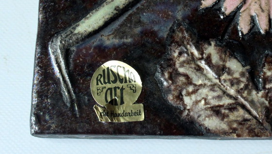 Image 1 of Large Ruscha mural - marked - Vintage