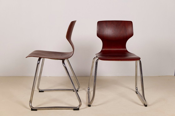 Image 1 of 6x Pagholz Flötotto Stoelen