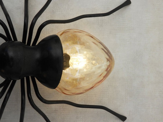 Image 1 of Mid-Century Murano Glass Spider Wall Lamp Sconce c1950s Italy