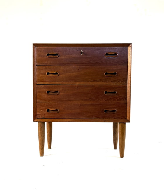 Image 1 of Cassettiera vintage in teak danese anni '60