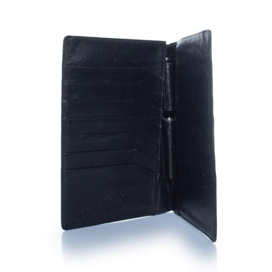 Image 1 of Montblanc, leather wallet with pen