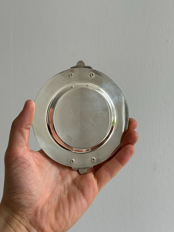 Image 1 of Poggiabottiglie in metallo lucido