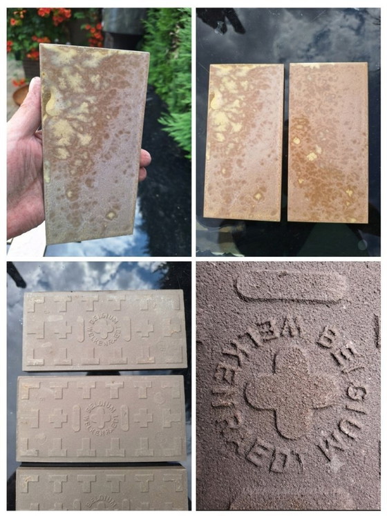 Vintage floor/wall tiles fat lava 20x10 – La Céramique Nationale S.A. Welkenraedt, Decoration, Ceramic (photo 4 of 10)