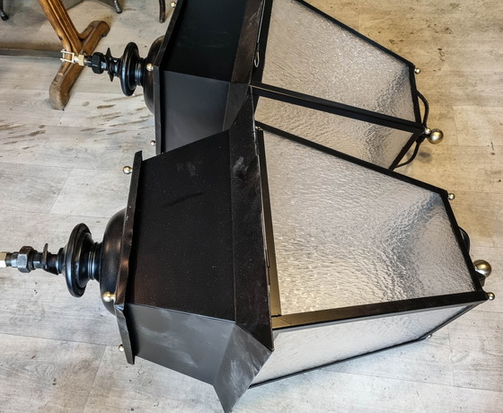 Image 1 of Pair of Very Large Lanterns