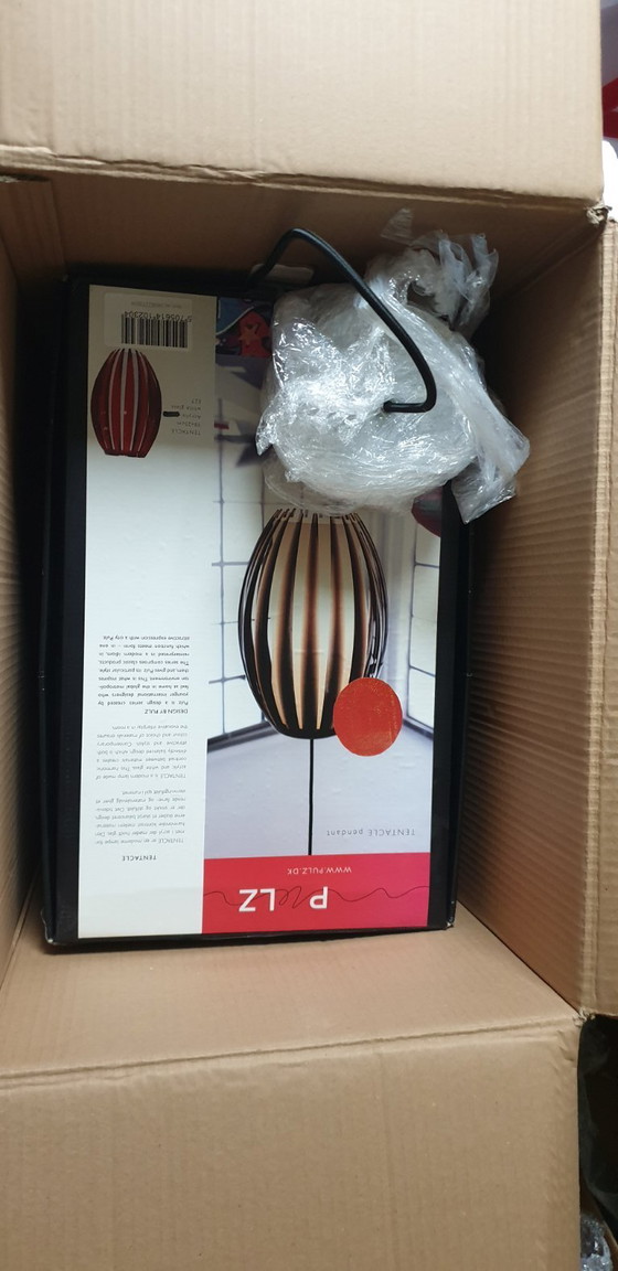 Image 1 of 2 x Herstal Pulz Tentakel XL Pendelleuchten rot