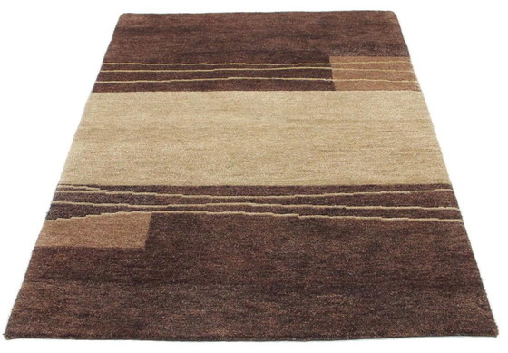 Modern Designer Hand-knotted Wool Rug New & Unused 178 x 113 cm, Rugs & carpets, Brown (photo 3 of 9)