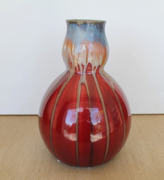 Art Déco Kalebas Vaas 'Coloquinte' Thulin België (Model 200) – Thulin faiencerie, Vazen, Ceramic (photo 6 of 13)