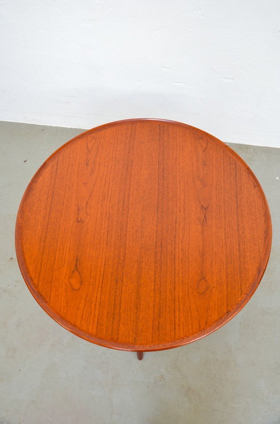 Image 1 of Vintage Deense salontafel, teak, mid-century modern, bijzettafel