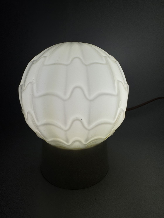 Image 1 of Thabur lamp met sculpturale glazen kap