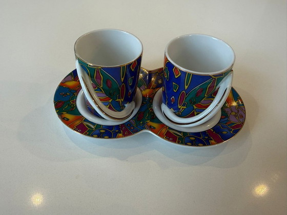 Image 1 of Also französisches Decor du Galion Tête à Tête-Set