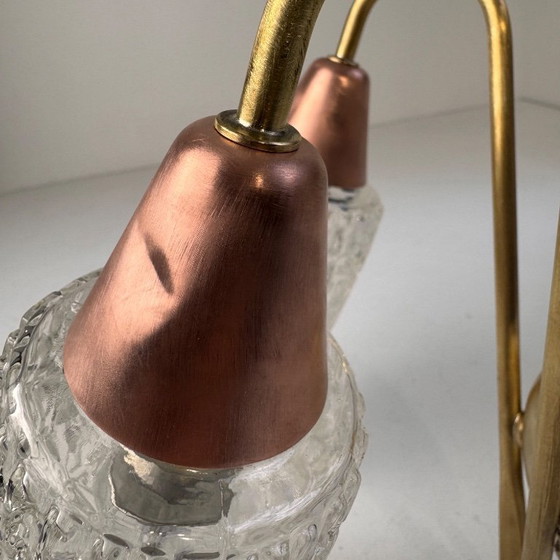 Image 1 of PAAR VINTAGE DUBBELE "MAISON ARLUS" WANDLAMPEN