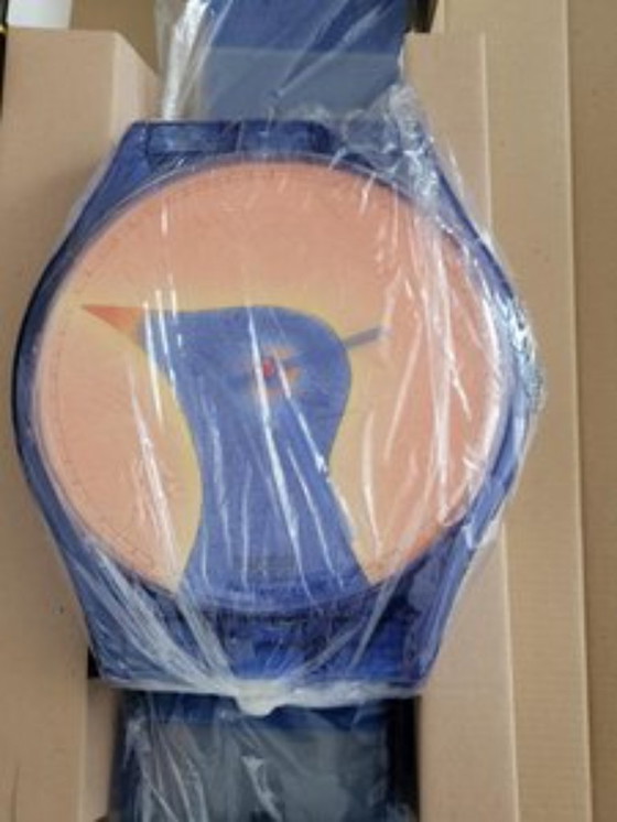 Image 1 of Orologio da parete Jean Michel Folon di Swatch 1993