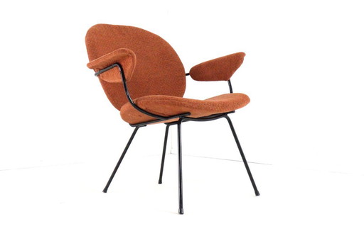 Fauteuil vintage Kembo recouvert de tissu 'Lith'