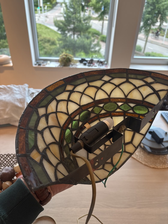 Image 1 of Tiffany Style Wall Lamps - 2 Pieces
