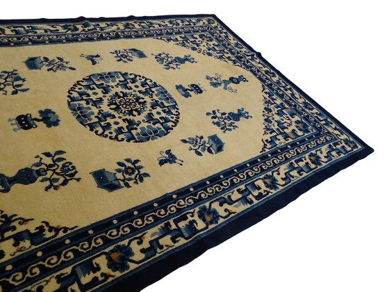Image 1 of Antieke Pao Tao (Baotou) - 274 x 180 cm - Wol op katoen - Handgeknoopt in China, circa 1930