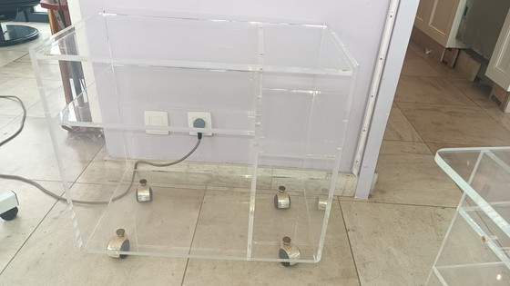 Image 1 of Plexiglas trolley Les Invisibles de Marais by David Lange 