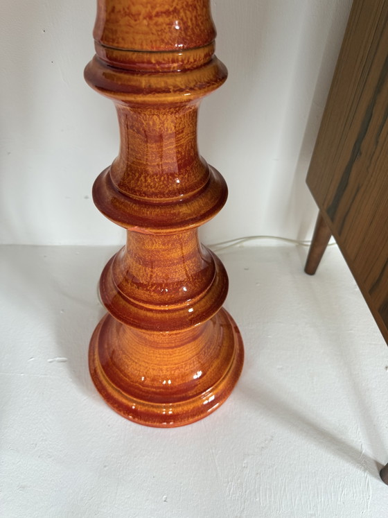 Vintage Keramieken Vloerlamp, Kaiser Leuchten ‘70 – Vloerlampen, Ceramic, Cotton (photo 5 of 11)