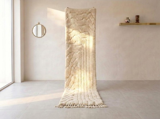 Image 1 of Bunter marokkanischer Flurläufer 300 cm x 80 cm