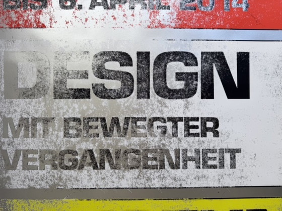 Image 1 of Ralph Schraivogel, Vintage Design Mit Bewegter Verleidingenheit, 2013, Serigraphie Uldry Ag, imprimé en Suisse