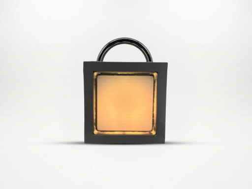 Bieffeplast Valigetta (Briefcase Lamp) – Grau | Matteo Thun