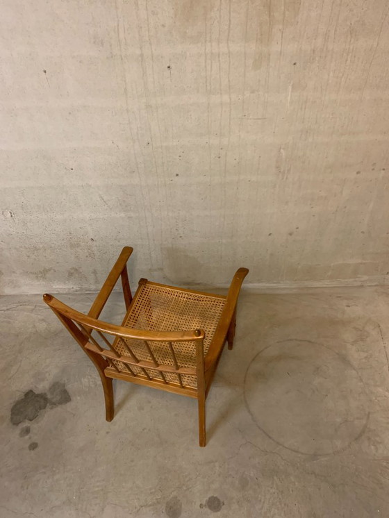 Image 1 of Carl Malmsten Voor Fritz Hansen - Ulfasa / Herrgarden Stoel