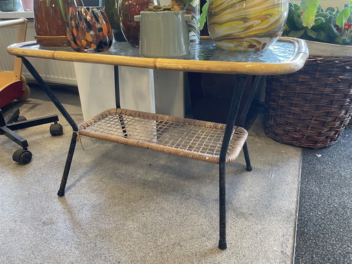 Vintage Rotan Salontafel