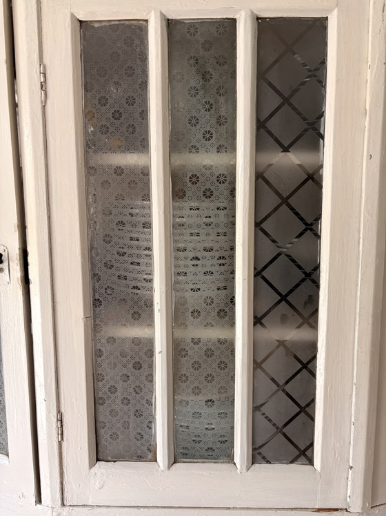 Image 1 of Vintage landelijke kast / servieskast