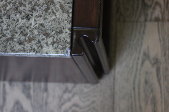 Image 1 of Angelo Mangiarotti 4D Coffee Table for Molteni, Italy 1960s