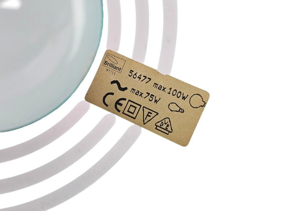 Image 1 of Brilliant Leuchten - Memphis stijl - turquoise - 80's